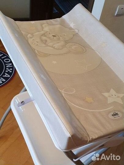 Пеленальный столик с ванночкой cam