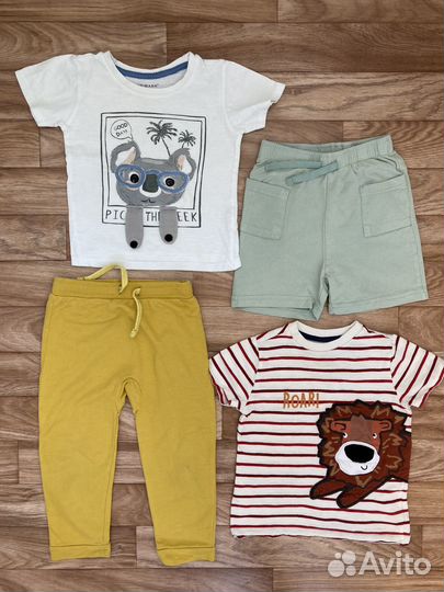 Вещи пакетом на мальчика 18-24 мес