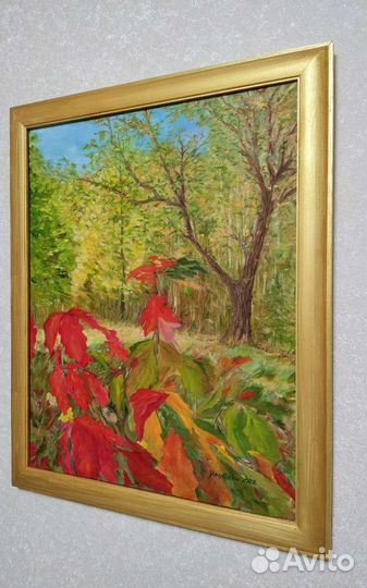 Картина маслом авторская