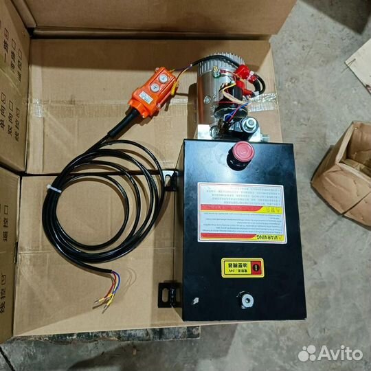 Маслостанция, гидростанция на подъем кузова 12/24в