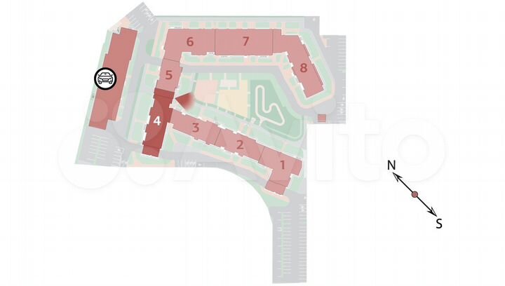 Квартира-студия, 25 м², 10/12 эт.