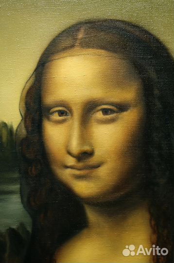 Копия картины«Джоконда» («Мона Лиза») холст,масло