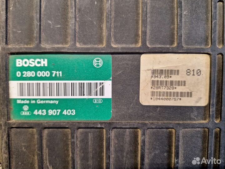 Эбу Volkswagen Passat B3 1.8