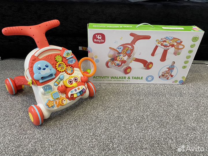 Ходунки+столик BabyGo