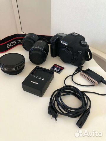 Зеркальный фотоаппарат canon eos 7d купить в Санкт-Петербурге ...
