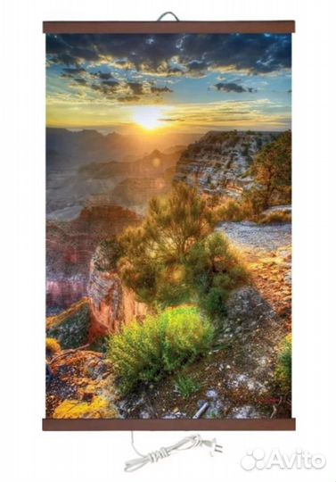 Обогреватель гибкий на стену, на пол