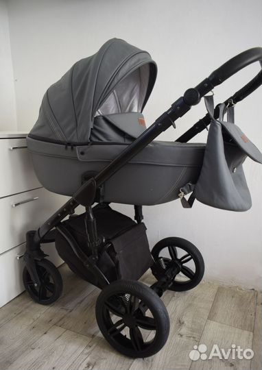 Коляска 3в1 Verdi Mocca (гелевые колеса)