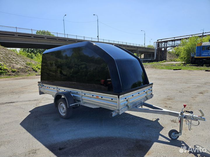 Пластиковая крышка на прицеп Мзса