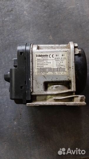 Блок управления отопителя webasto thermo top v