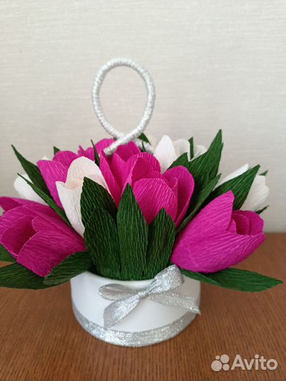 Поделка на 8 Марта. Букет