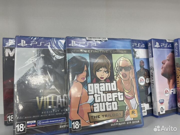 Игры для ps4 (новые)