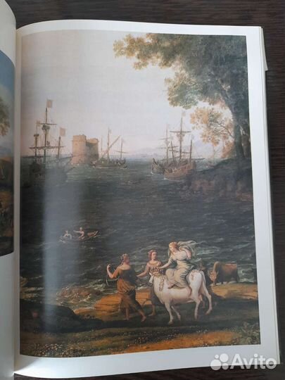 Книга винтаж Античность в европейской живописи