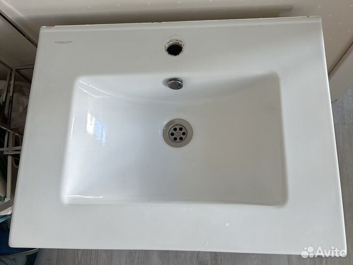 Тумба для ванной 2 ящика sanita lux