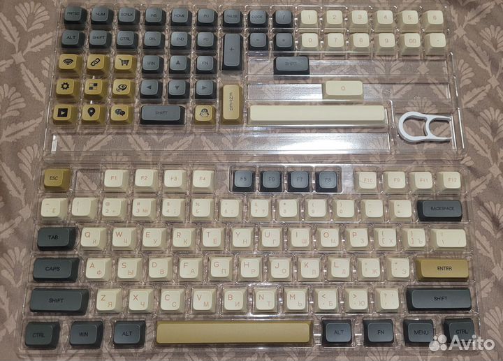 Комплект Механическая Клавиатура и пбт кейкапы