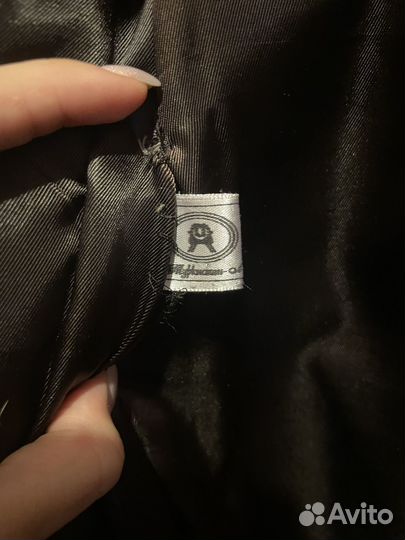 Шуба из мутона 42 размер