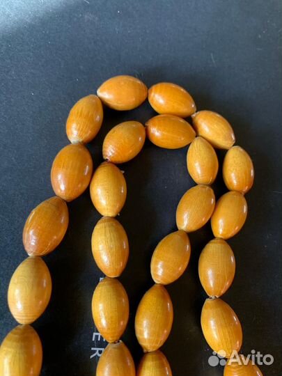Бусы деревянные Винтаж СССР