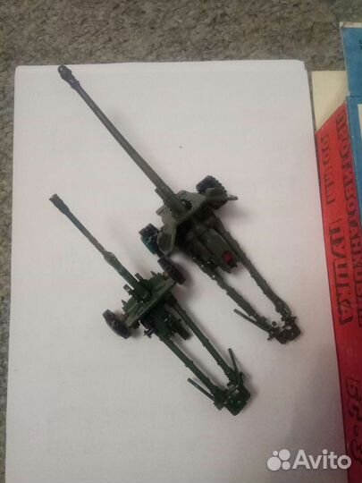 Подарок на 9 мая Игрушки пушки СССР бс-3 и зис-3