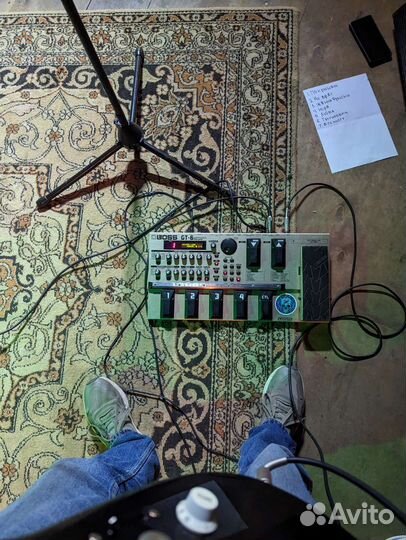 Гитарный процессор boss gt6