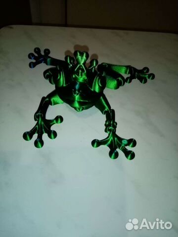 Лягушки напечатана на 3д принтере