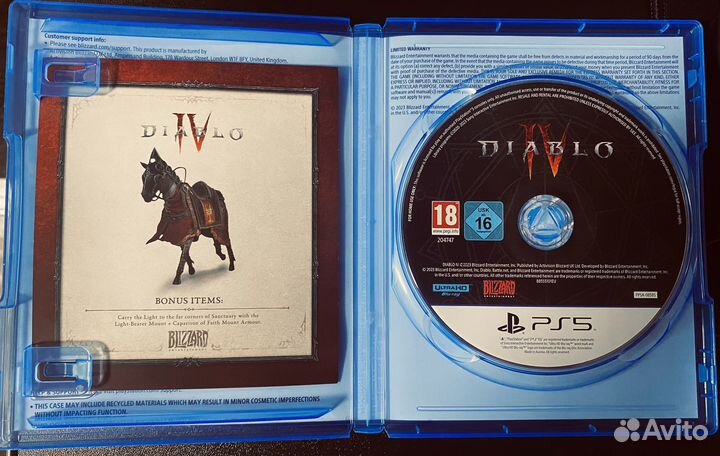 Игра Diablo 4 (IV) PS5 (Диск) Полностью на русском