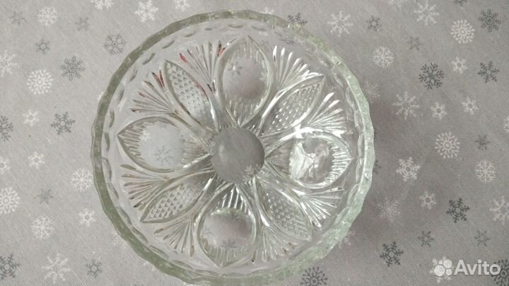 Хрустальная салатница