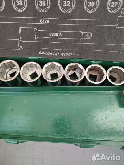 Набор торцевых головок Hans 3/4 11пр