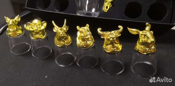 Рюмки - перевертыши. Набор 