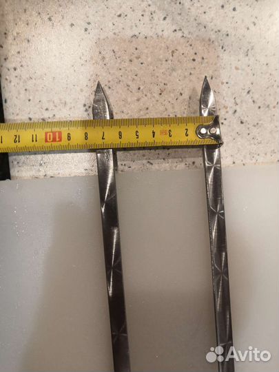 Шампур двойной