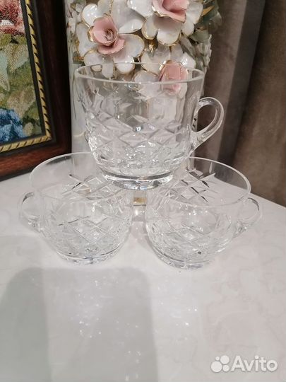 Хрустальные кружки