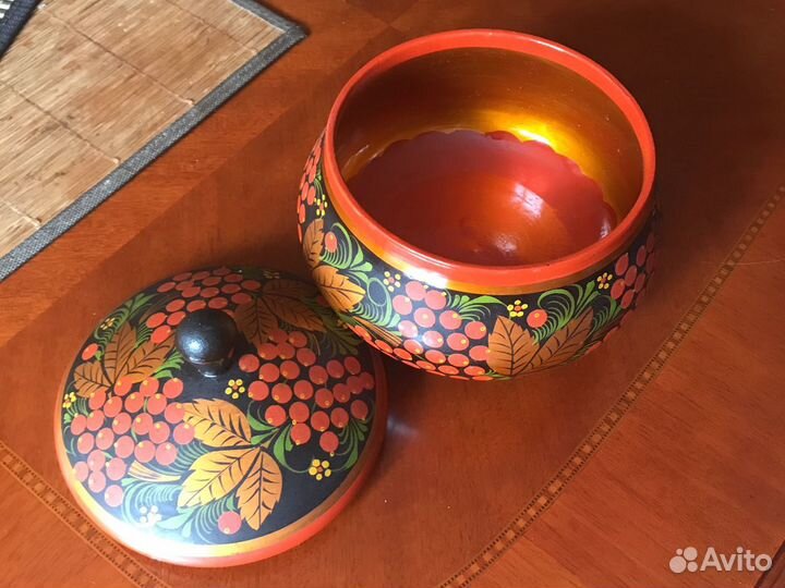 Шкатулка Хохлома