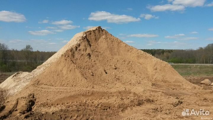 Песок, песок под бетон, песок под штукатурку, песо