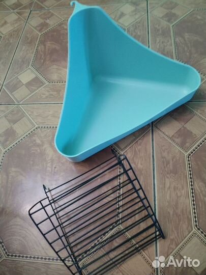 Клетка для грызунов большая бу+сенник, туалет