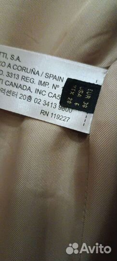 Продам пальто Massimo Dutti