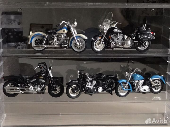 Коллекция мотоциклов масштаб 1/18