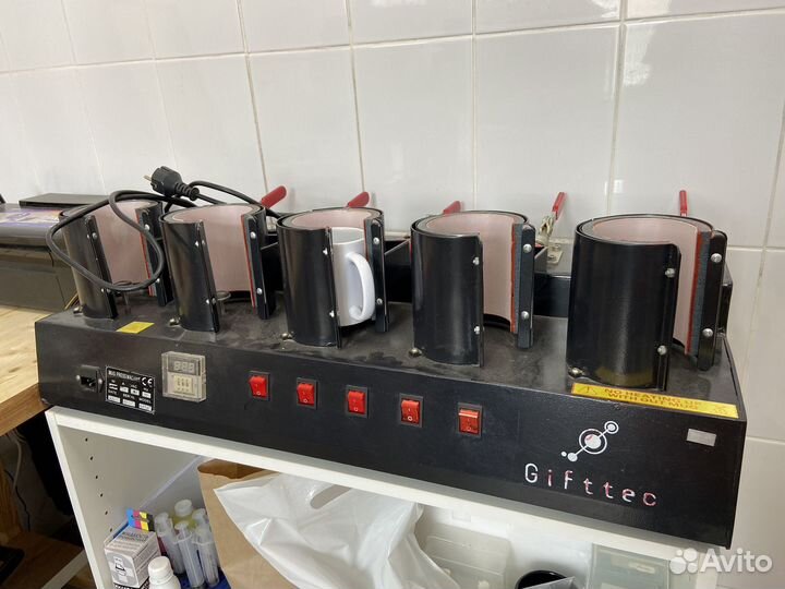 Термопресс на 5 кружек