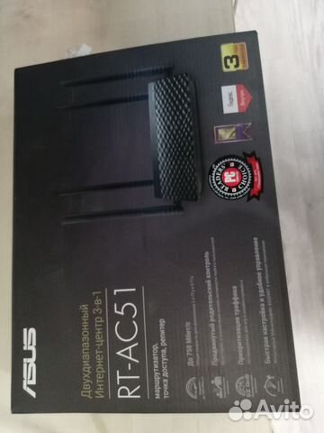 Wi Fi роутер asus RT-AC51
