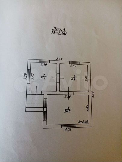 Дом 30 м² на участке 8 сот.