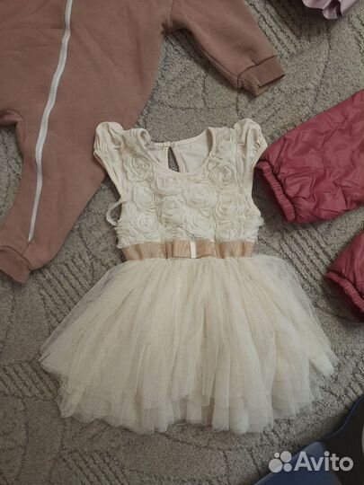 Детские вещи пакетом на девочку рост 80