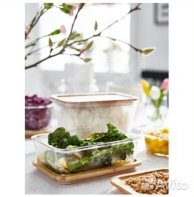 Контейнеры Икеа + крышки