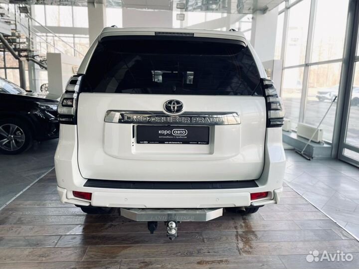 Toyota Land Cruiser Prado 2.8 AT, 2018, 208 928 км