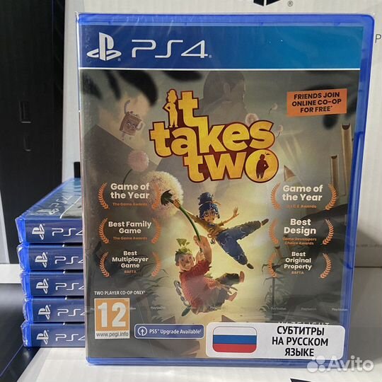 It Takes Two PS4/PS5 диск русские субтитры