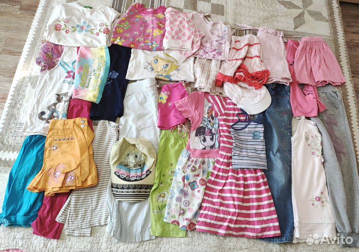 Вещи пакетом на 5-7 лет