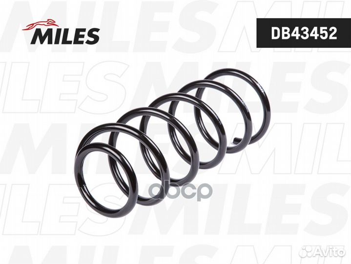 Пружина подвески chevrolet aveo 1.2/1.4 9/02- п