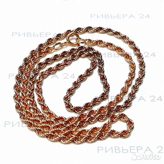 Золотая цепочка СССР 585 пробы 17.53 грамм