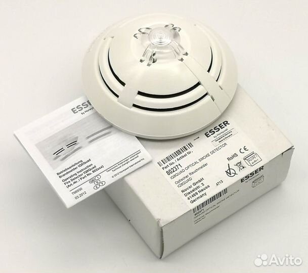 Извещатель пожарный дымовой Honeywell esser 802371