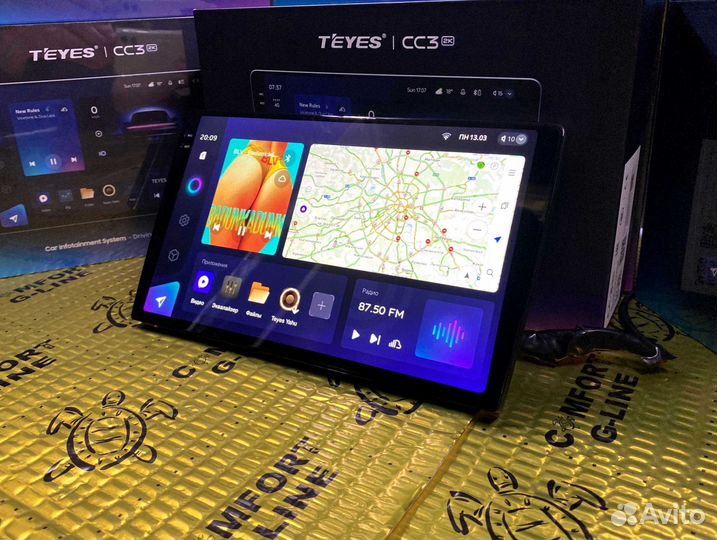 Магнитола на андройде Teyes CC3 2K 3/32