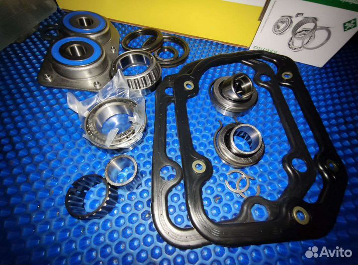 Подшипники для 5ст МКПП VAG типа 02T skoda VW seat