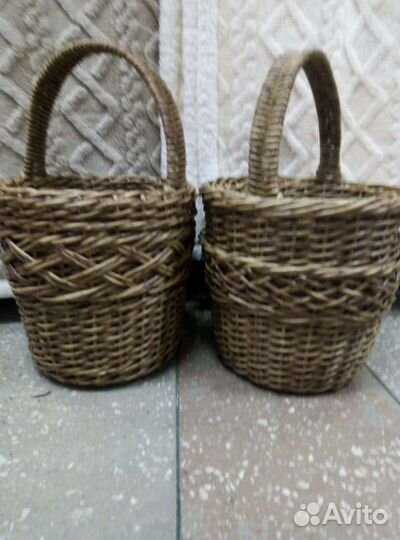 Корзина плетеная