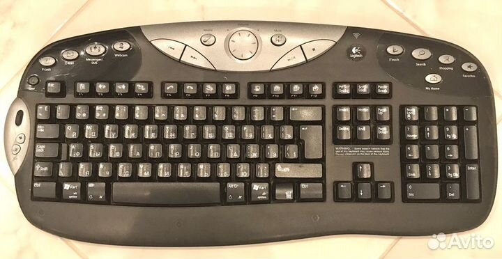 Редкая Клавиатура logitech Elite Keyboard
