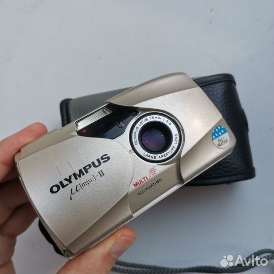 Плёночный фотоаппарат Olympus mju 2